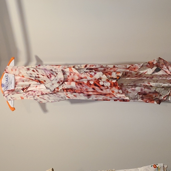 Parker Pink Ruffle High Low Dress, XS - Picture 3 of 9